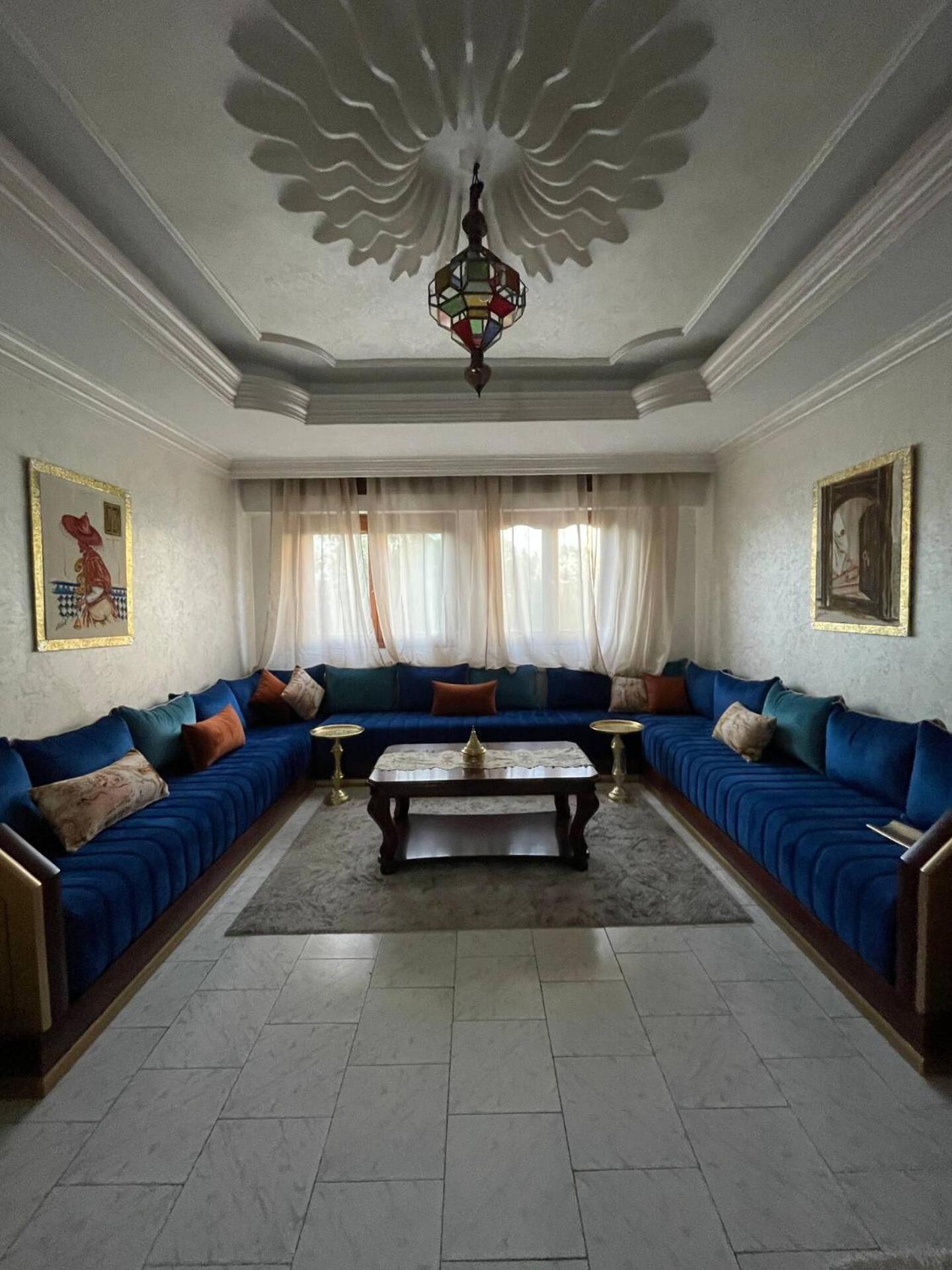 Beautiful 3-Bedroom Apt In The Heart Of Tangier Bagian luar foto