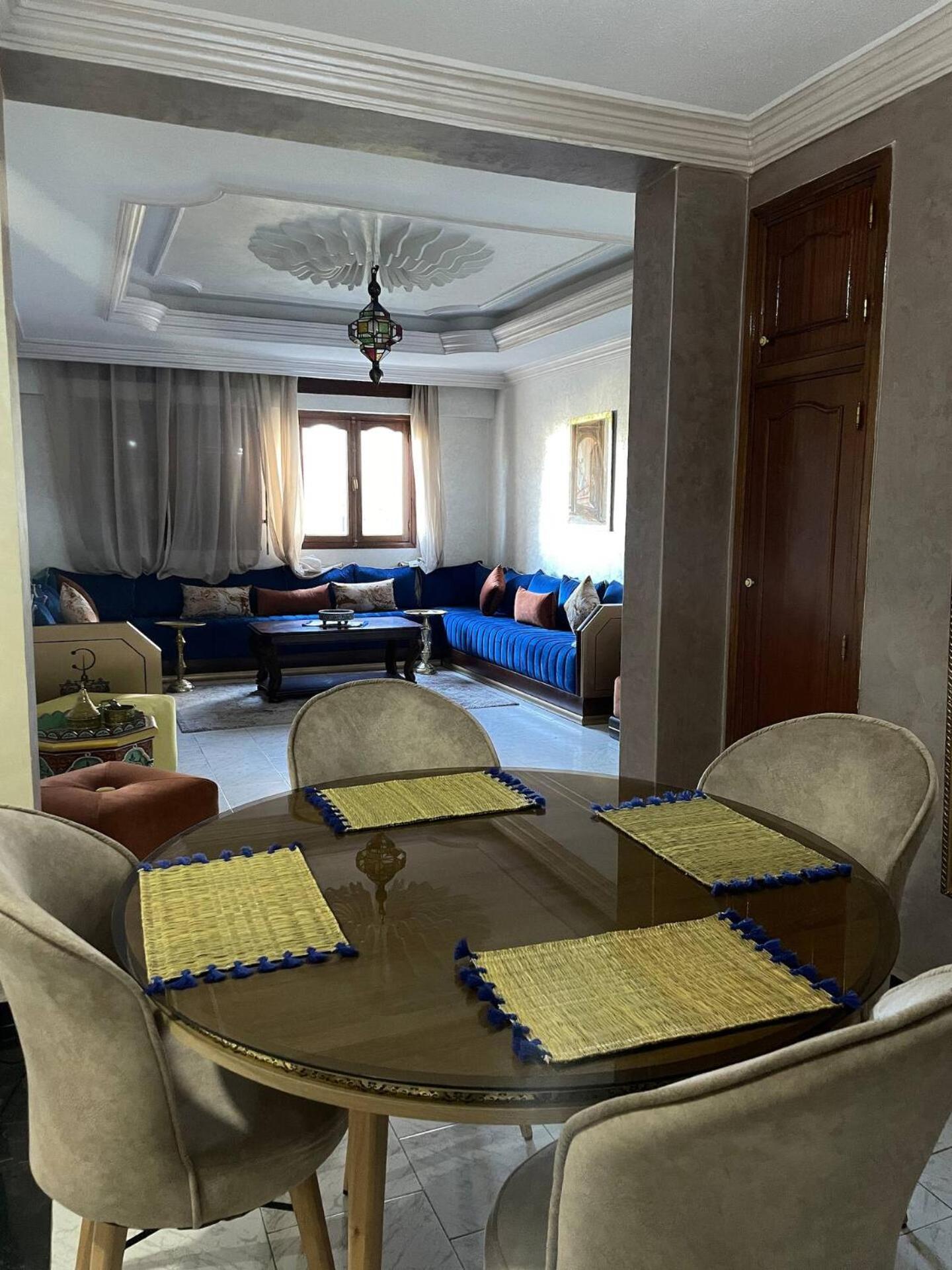 Beautiful 3-Bedroom Apt In The Heart Of Tangier Bagian luar foto